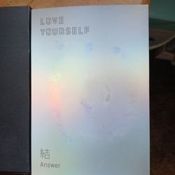 Bts love yourself/answer cds & 12.00firm