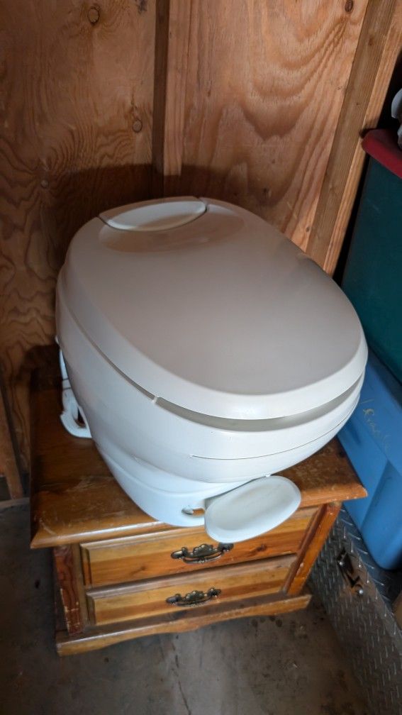 New RV Toilet