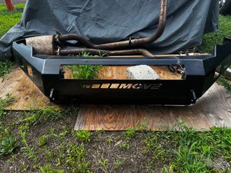 New move all steel front bumper