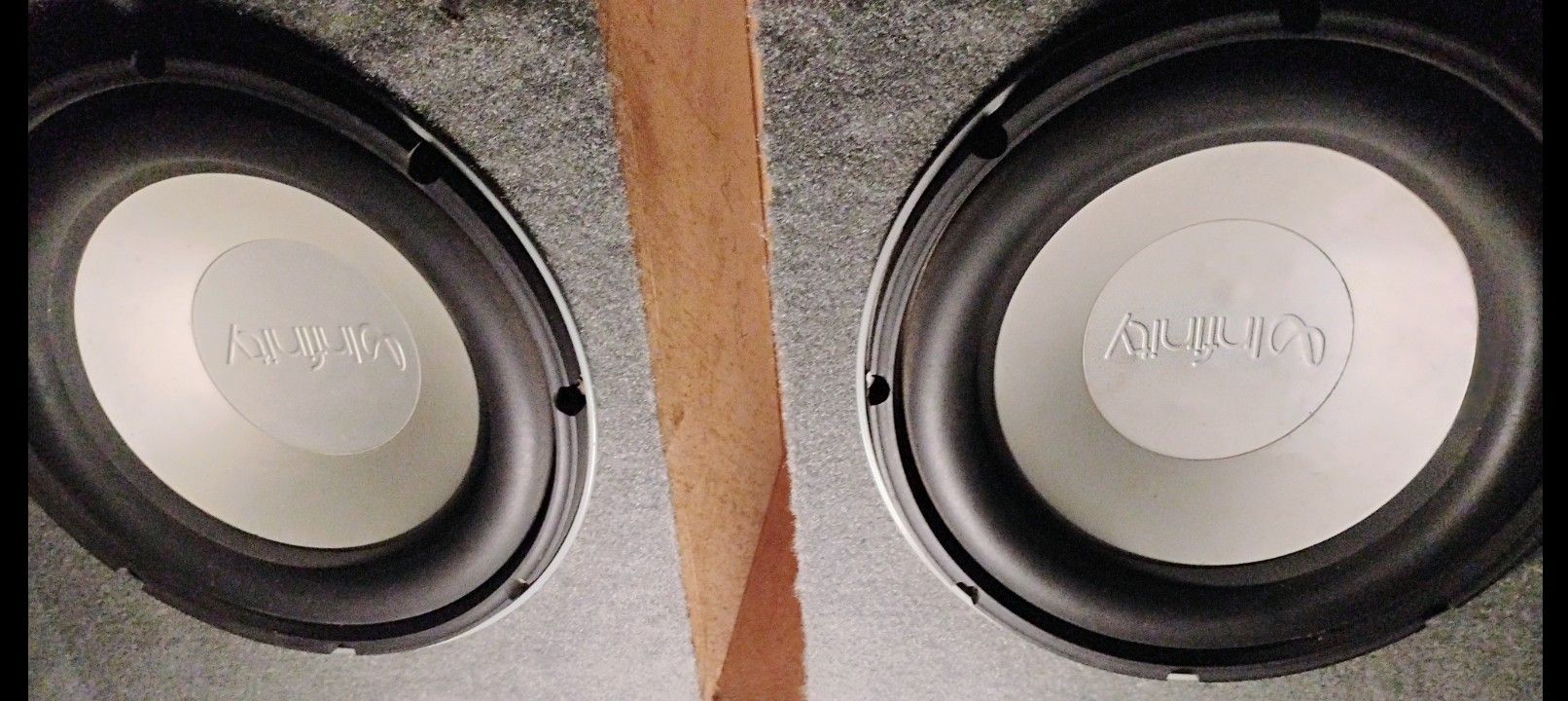2 12 In INFINITY Subwoofers