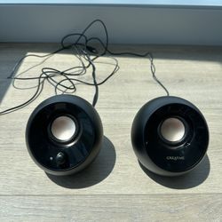 Creative Pebble V3 Minimalistic 2.0 Desktop Speakers (Excellent Condition)