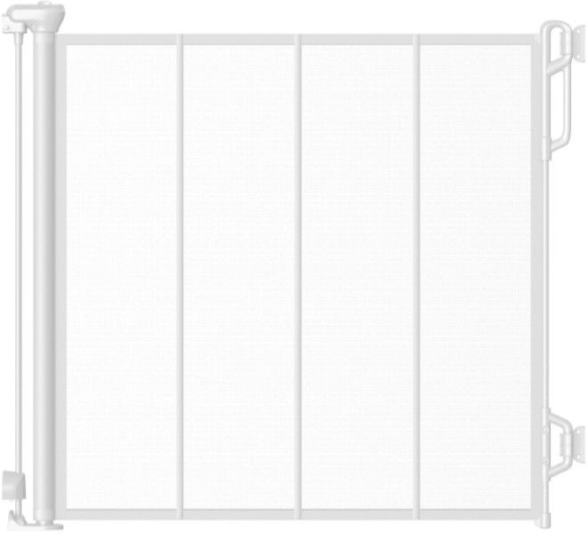 White Baby Gate