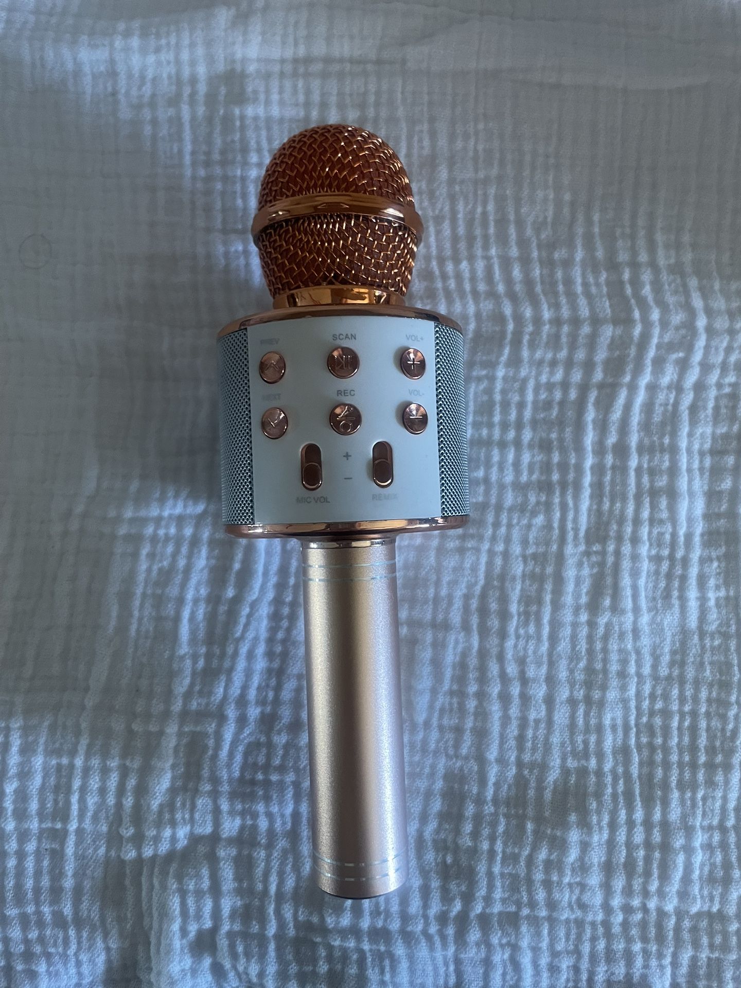 Rose Gold Karaoke Microphone 