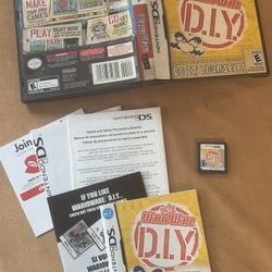 WarioWare: D.I.Y. (Nintendo DS, 2010) Complete w/ All Inserts 