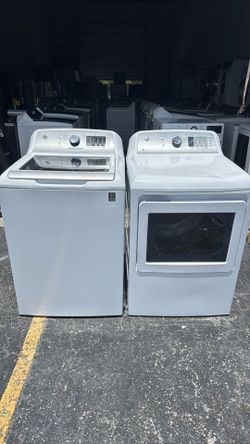 GE washer dryer set