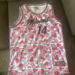 Bape x Miami Heat Jersey