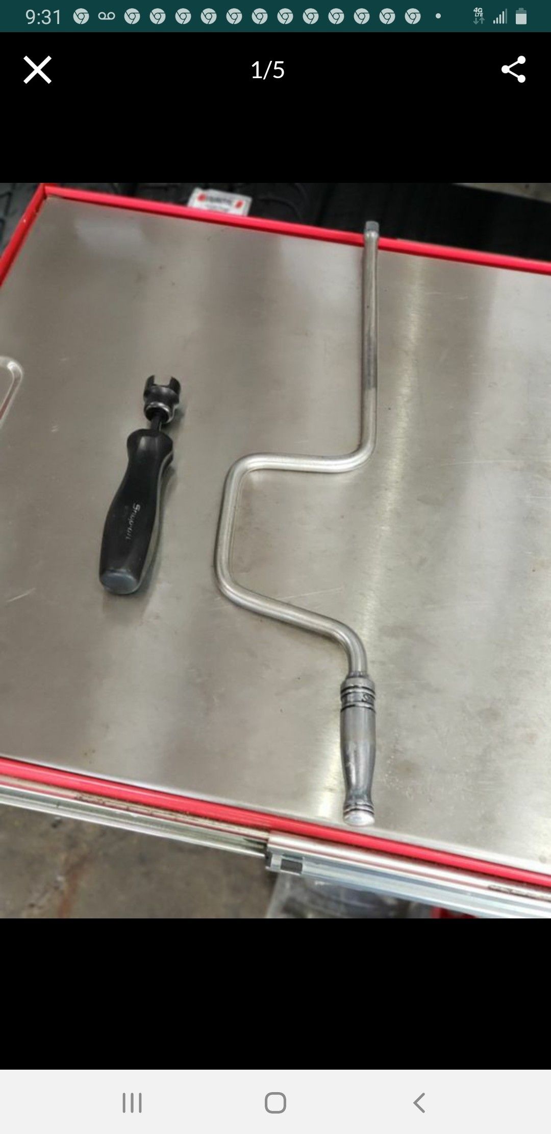 Snap on tools