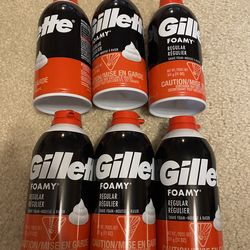 6 Gillette Shaing Bundle