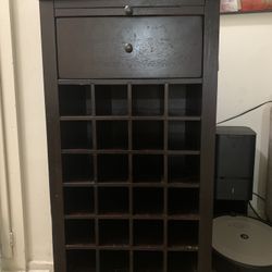 Wine Rack Or Bar Cart. Solid Wood