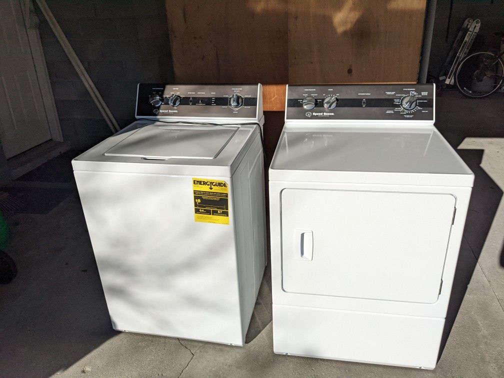 Washer and Dryer