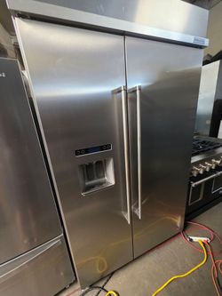 48" KITCHENAID BUILT IN STAINLESS STEEL REFRIGERATOR