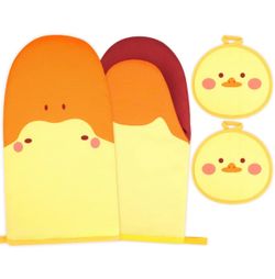 Oven Mitts, Cute Kitchen Oven Mitts and Pot Holder