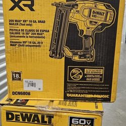 20V MAX XR Lithium-Ion Electric Cordless 18-Gauge Brad Nailer (Tool Only)