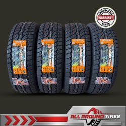 🔥 4- 265/75R16 COSMO EL TIGRE A/T 10PLY TIRES — BRAND NEW! — AGGRESSIVE LOOK — INSTALLED! 🔥