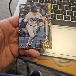 Gavin Lux Baseball Card