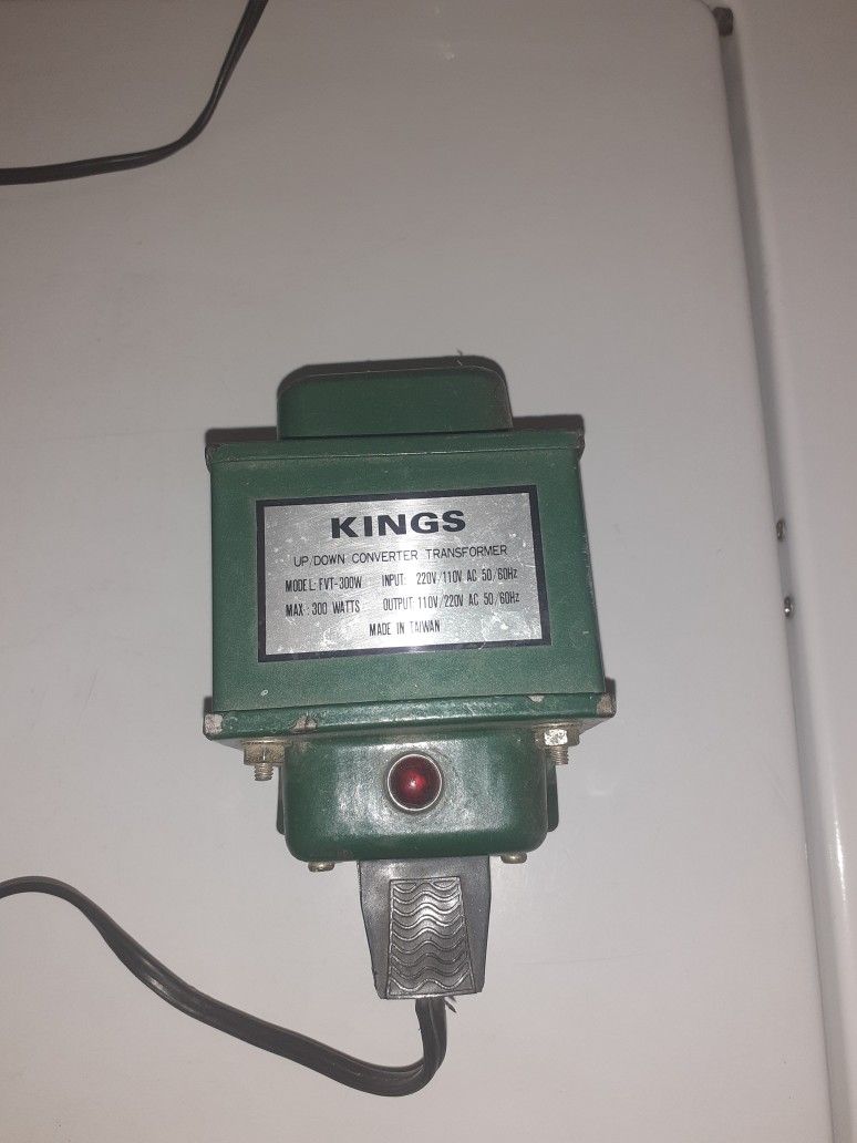 Kings Up Down 110 220 Transformer