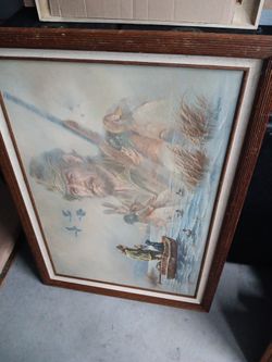 Painting On Canvas Bill Larson