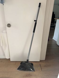 Unused Sturdy Broom with Dustpan ($20 for both)