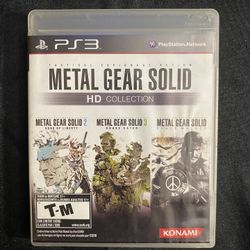 MGS HD Collection PS3