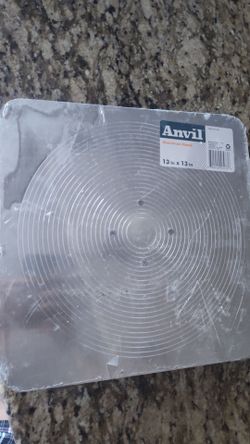 Brand New Anvil 13 x 13 Drywall Hawk with Handle