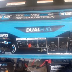 Dual Fuel Generator 7750w