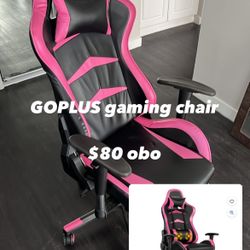 GO PLUS Gaming Chair — need to sell ASAP! 