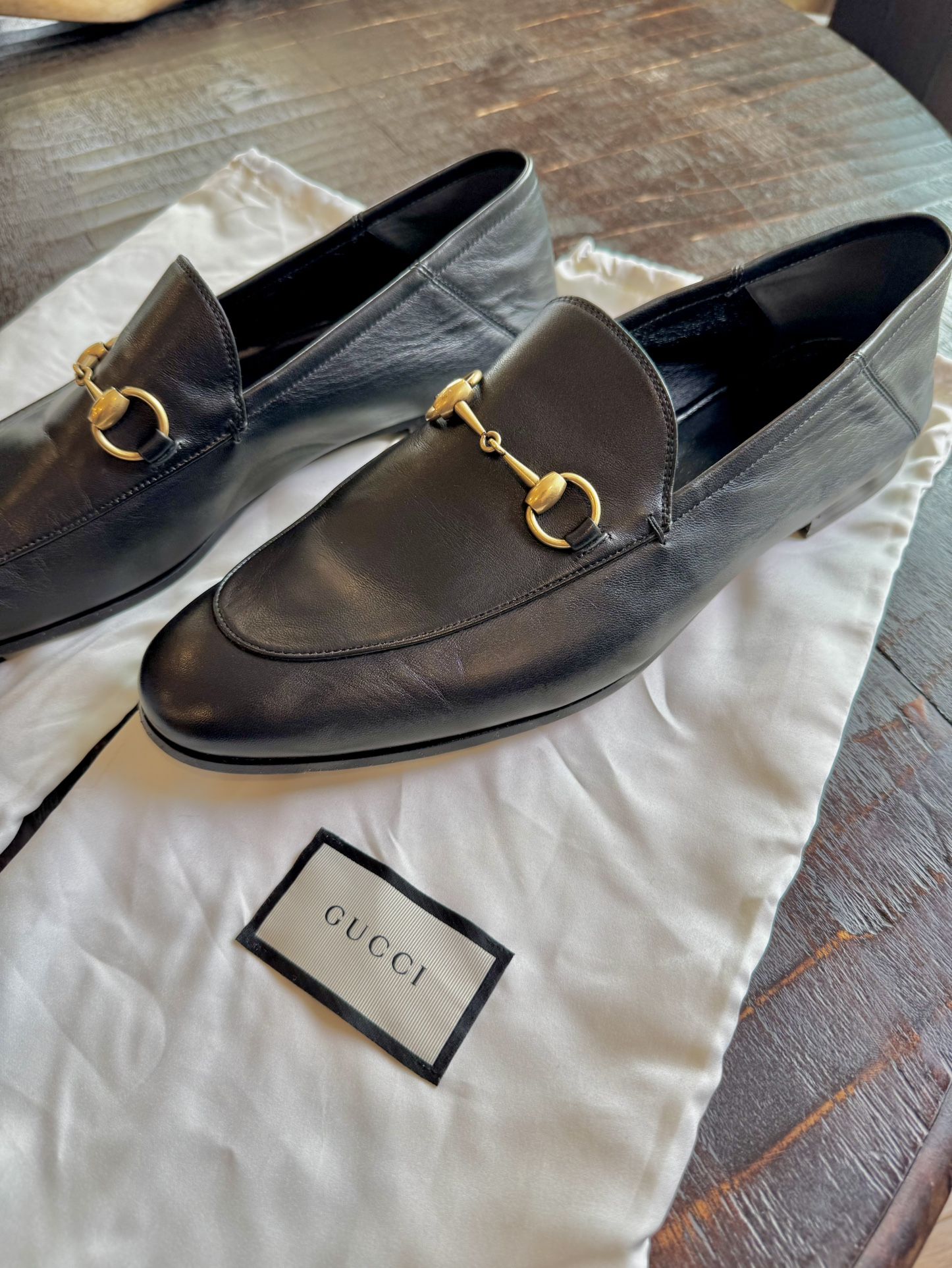 Gucci Brixton Horsebit Loafers