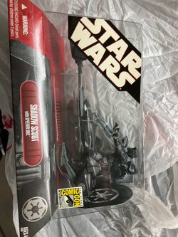 Star Wars Shadow Scout with speederbike