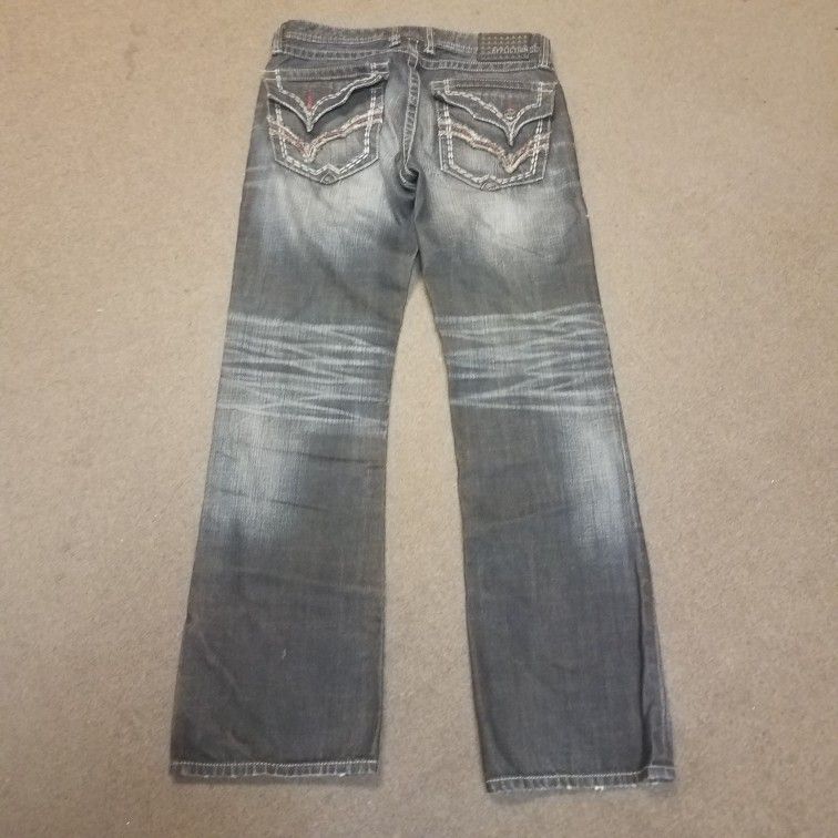 Mens Affliction Jeans 33x34