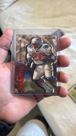1997 Fleer Curtis Martin “Game Breakers” #15 of 20 insert