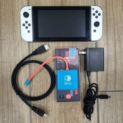 Nintendo Switch Video Game Console w/ Docking Station + Joycons