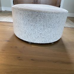 Isla Ottoman 33” Sold By West Elm For $499