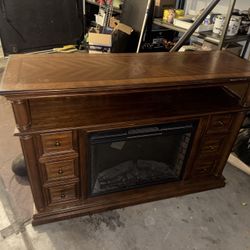 Fire Place TV Stand
