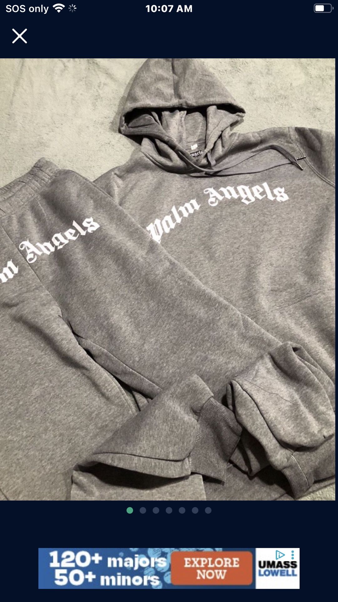 Palm Angels Jogger SweatSuit. m,l,xl,2x