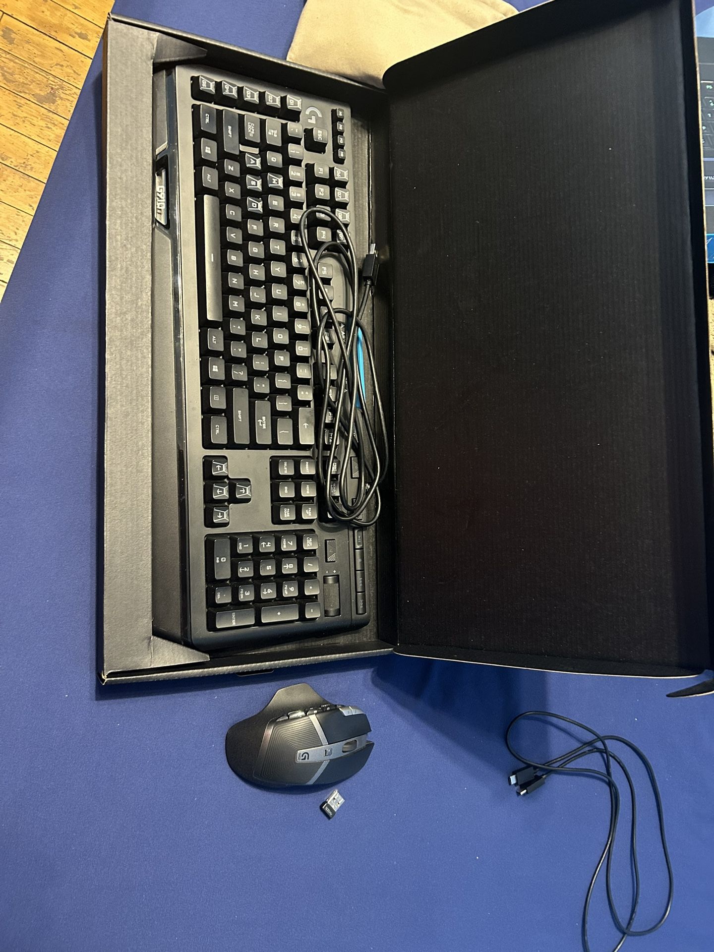 Gaming Mechanial Keyboard And Gaming Wireless Mouse