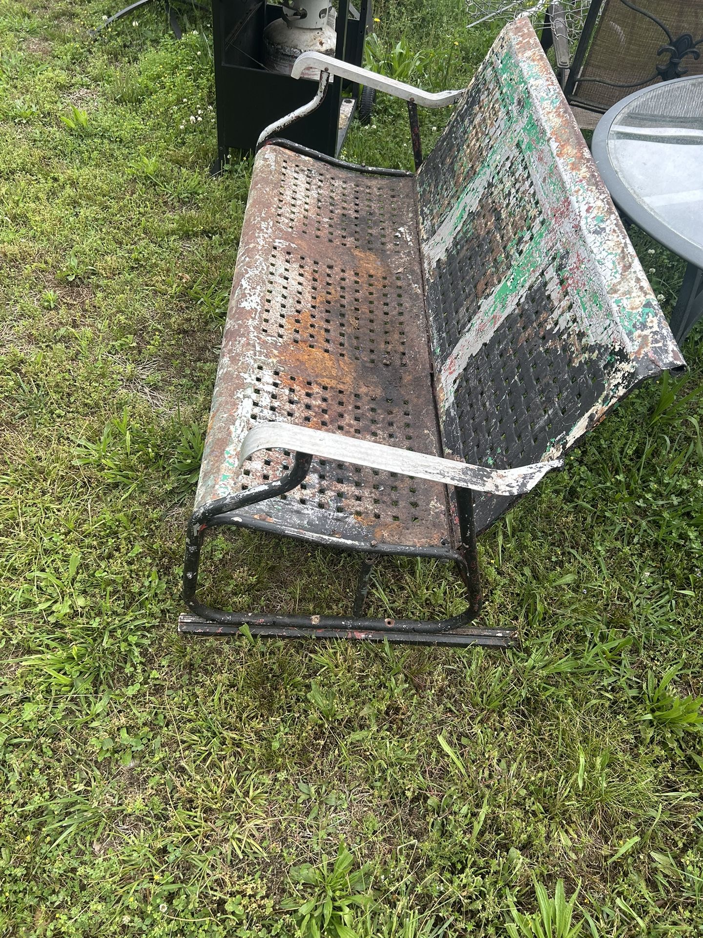 Old Aluminum Swing / Read Below ⬇️