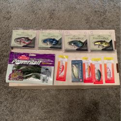 Lot Of New Fishing Lures