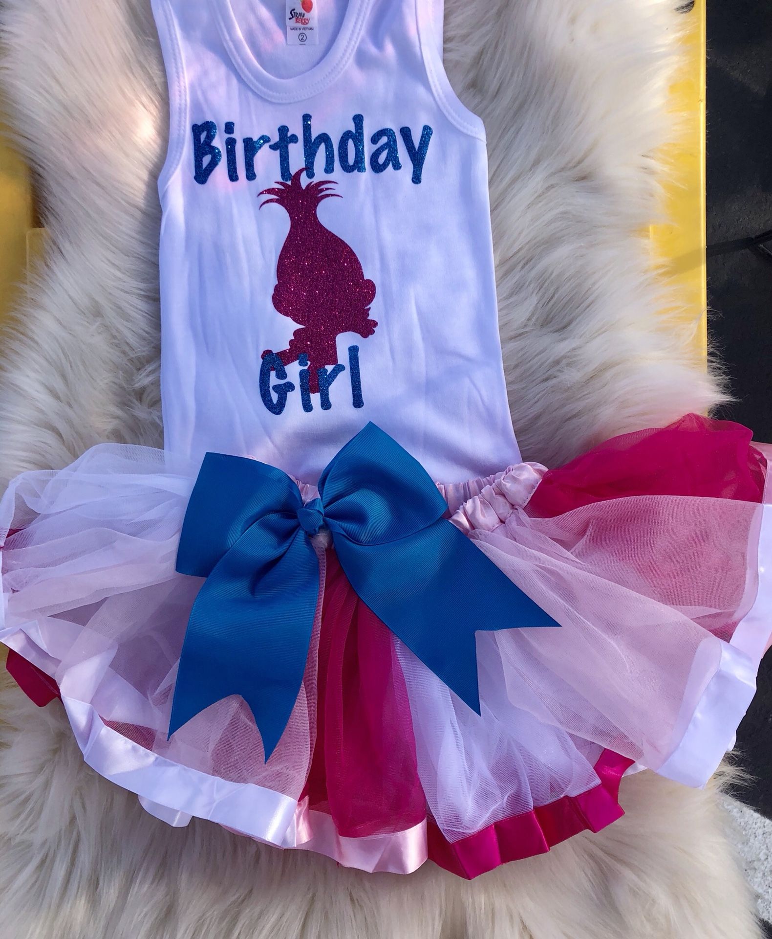 Birthday Girl Set Trolls Ready for pick up