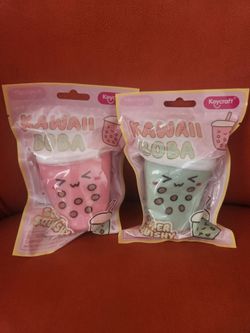 KAWAII BOBA SQUISHY WITH SAND INSIDE. SUPER CUTE $20 EACH