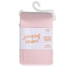 Baby Girl 2-Pack Pink & Gray Softest Tights