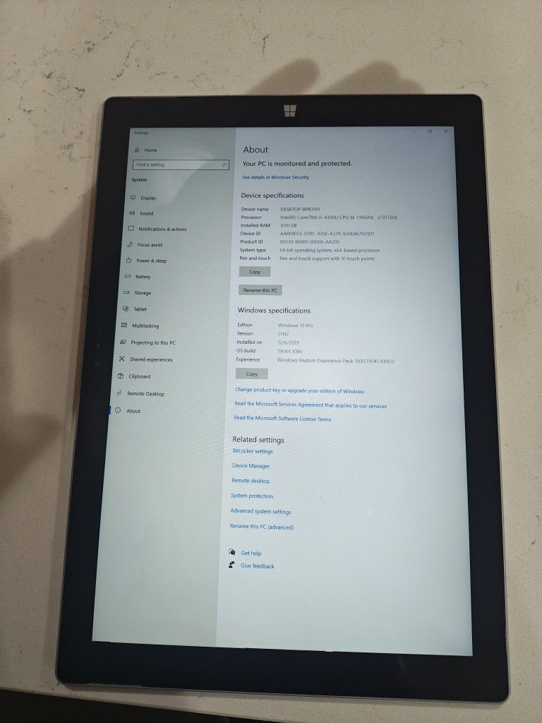 Microsoft Laptop Surface