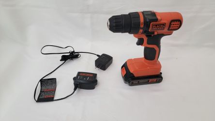 BLACK+DECKER 20V Lithium-ion Drill LDX120C with charger. Battery is not charging, bring your own to test it.
Location: SW Cape Coral, near Farmer Joe'