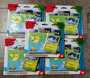 5 New, Unopened Pokemon 30th Celebration Tech Stickers Alolan Exeggutor