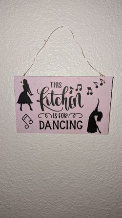 Wooden Kitchen Sign