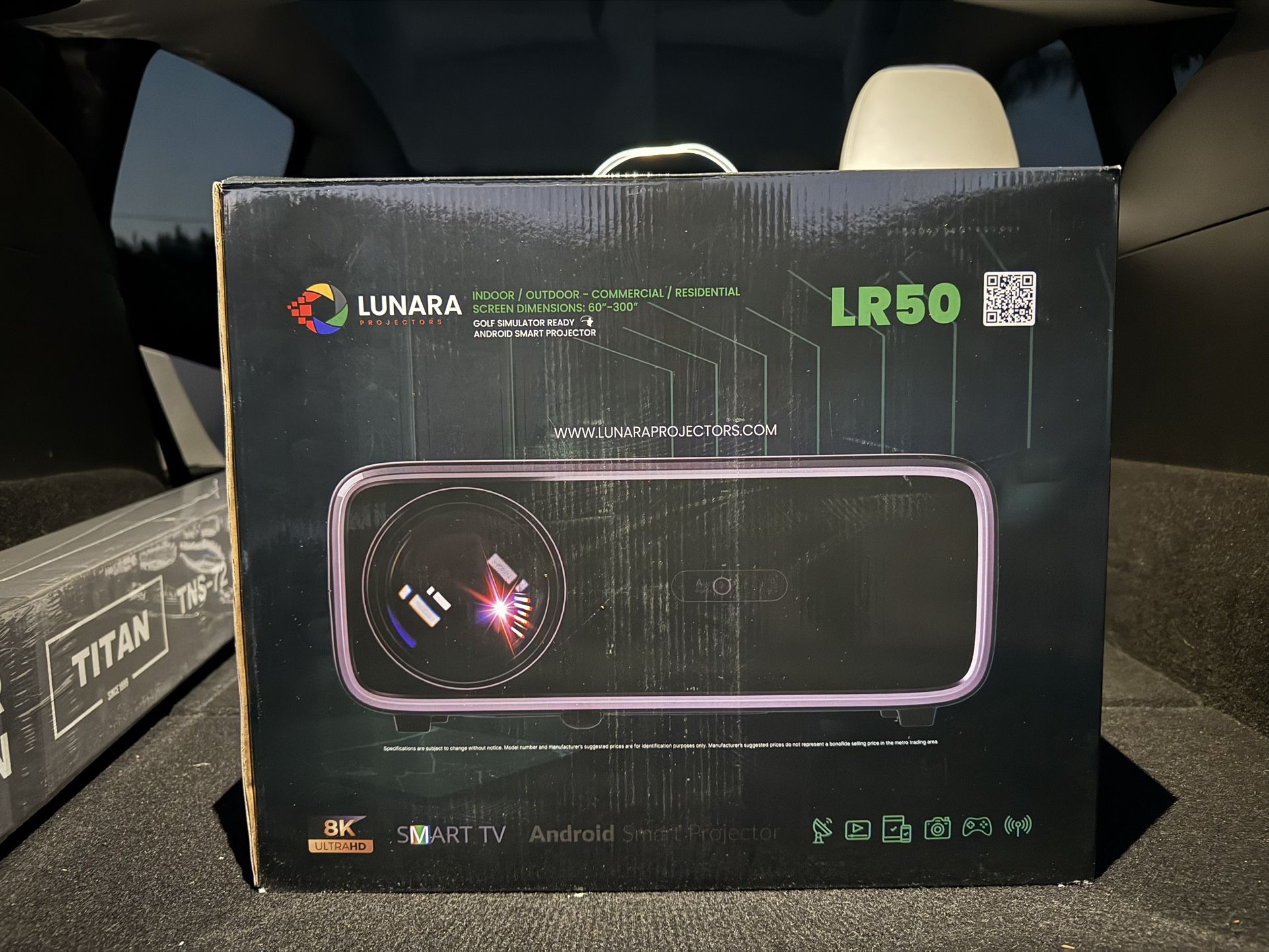Lunara LR50 8K Pro Laser Projector