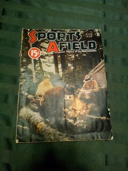 Vintage Sports afield March 1939