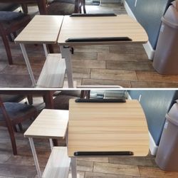 Adjustable Over The Bed Or Couch Work Desk