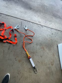 THOEDPRIX Full Body Harness for Fall Arrest & Work Positioning - Orange