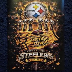 Pittsburgh Steelers Custom Poster 