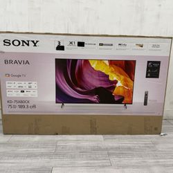 75 “ Sony Smart 4K BRAVIA HDR TV